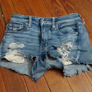 Jean shorts